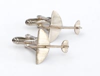 Image 3 of Trench Art Spitfire Cufflinks