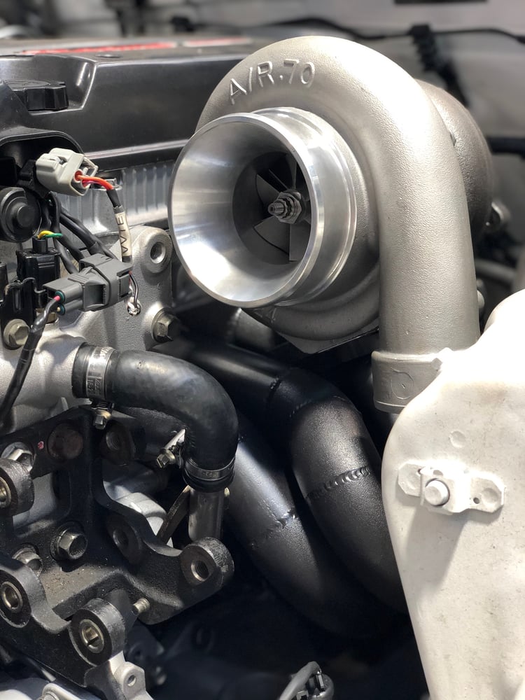 Image of 3SGE Beams top mount Turbo Manifold to suit G Series with external wastegate