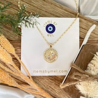 San Juditas Necklace - Tri-Color