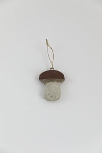 Image 2 of Porcini Mushroom Ornament