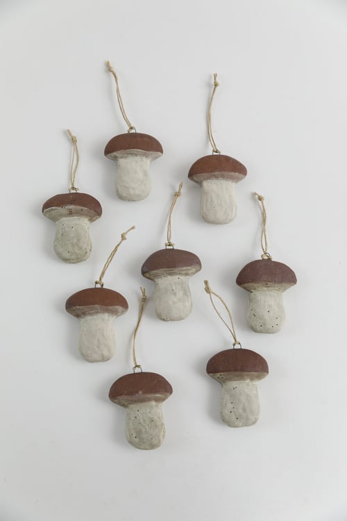 Image of Porcini Mushroom Ornament