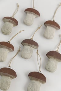 Image 1 of Porcini Mushroom Ornament