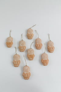 Image 2 of Tiki Lady Ornament - Venus of Willendorf - Tan