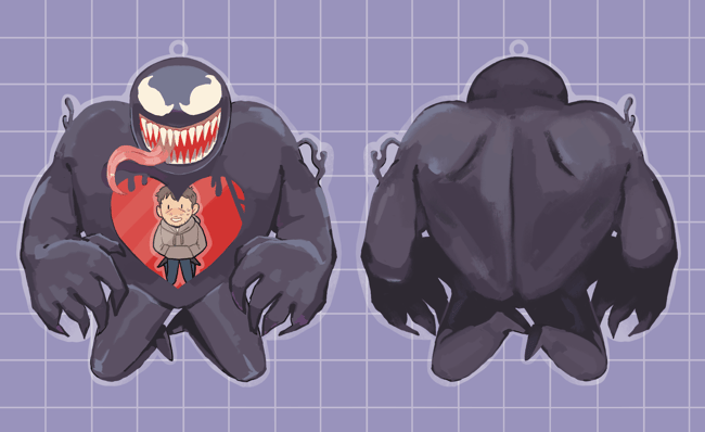 [ VENOM ] Love Is Stored In the Symbiote Shaker Charm