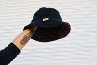 Image 3 of winter fleece bucket hat