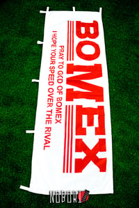 Image 4 of Bomex Nobori Flag  (Black,Blue,White)