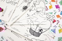 Image 4 of Colour Me - Greeting Card Pack - Picnic 