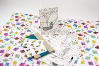 Image 2 of Colour Me - Greeting Card Pack - Picnic 