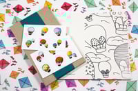 Image 3 of Colour Me - Greeting Card Pack - Picnic 