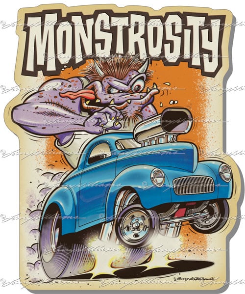 Image of "Monstrosity" Sticker