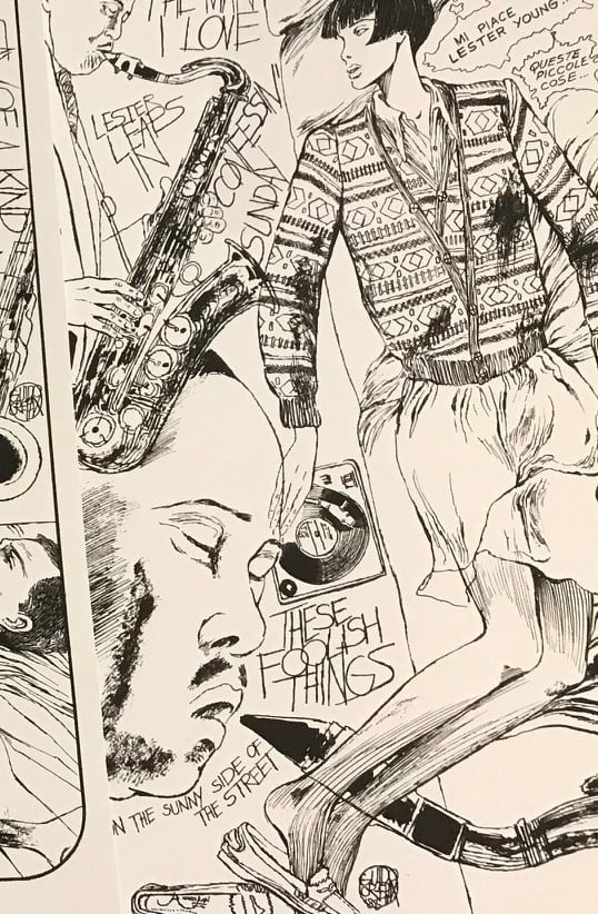 Guido Crepax stampe tavole riproduzioni uniche