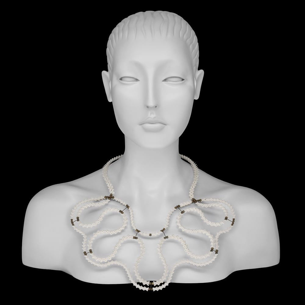 Image of "Dia" Snake Vertebrae Necklace