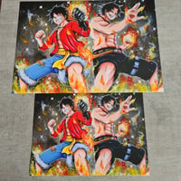 Image 2 of Ace & Luffy POSTER / PRINT
