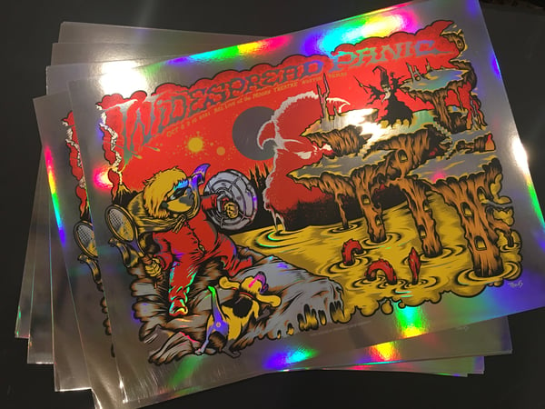 Image of Widespread Panic - Discounted rainbow foils