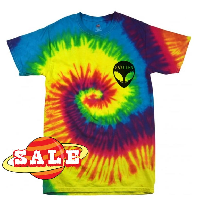 rainbow spiral shirt