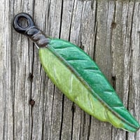 Fused Glass Feather 3