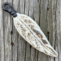 Fused Glass Feather 5