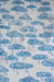 Image of  Weather Pattern Fabric - Sky Blue on White 