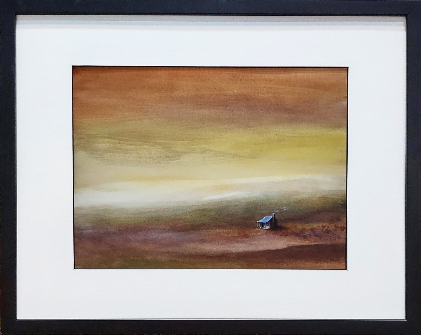 Late Stage: Cabin 1 - print, framed