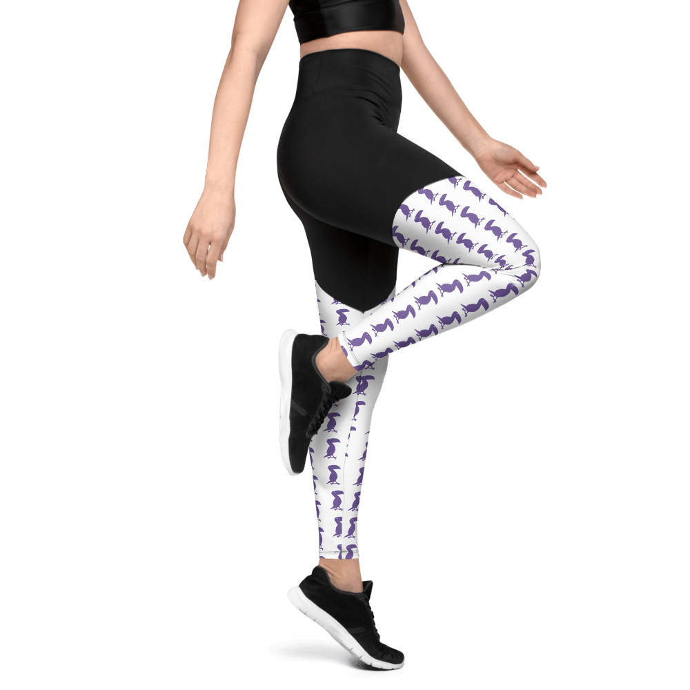 Grey Pastel "Classic" High Waist Compression Leggings