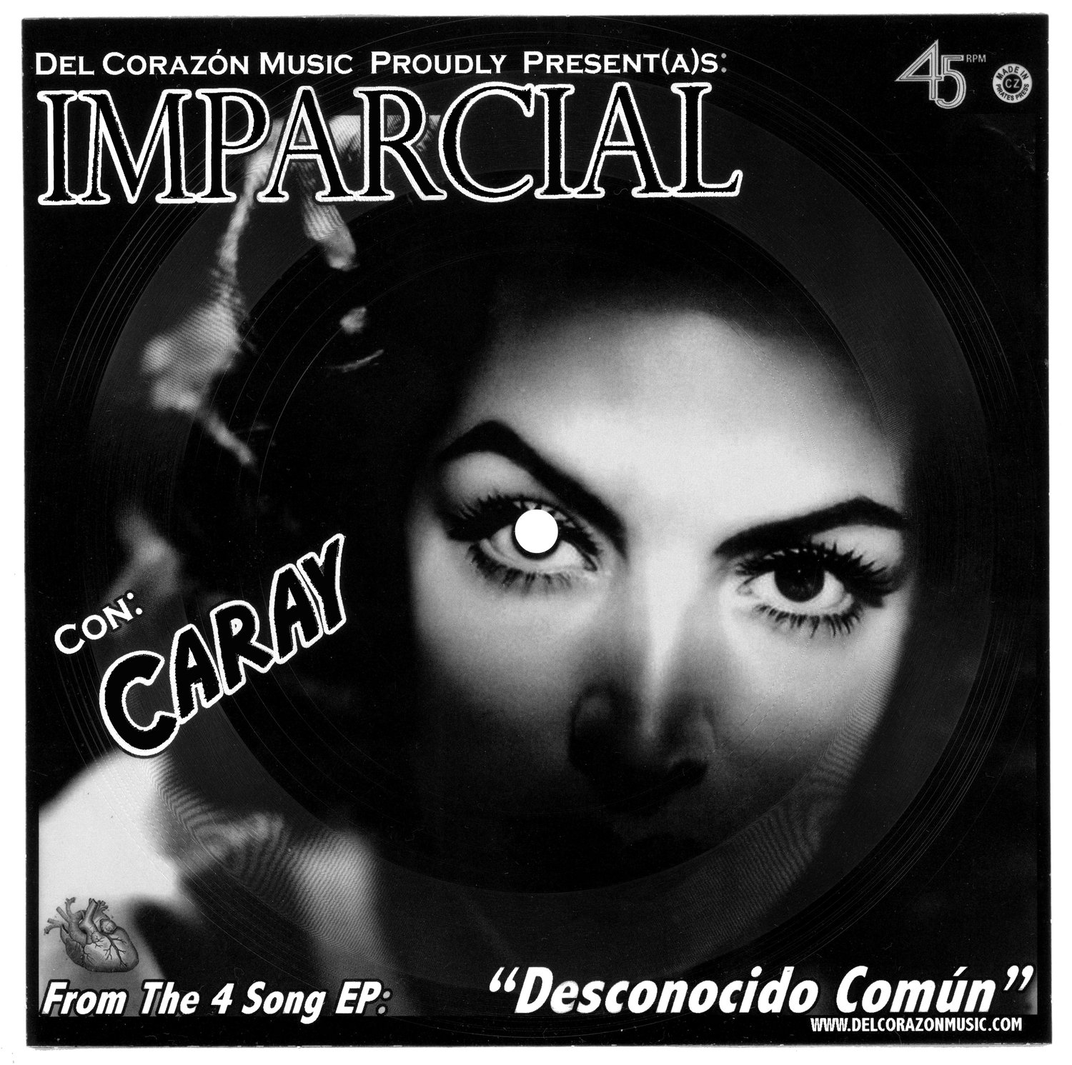 Image of Imparcial - (45rpm) - Flexi Single: "Caray"