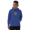 Grey Pastel Kids "Signature" Embroidered Hoodie