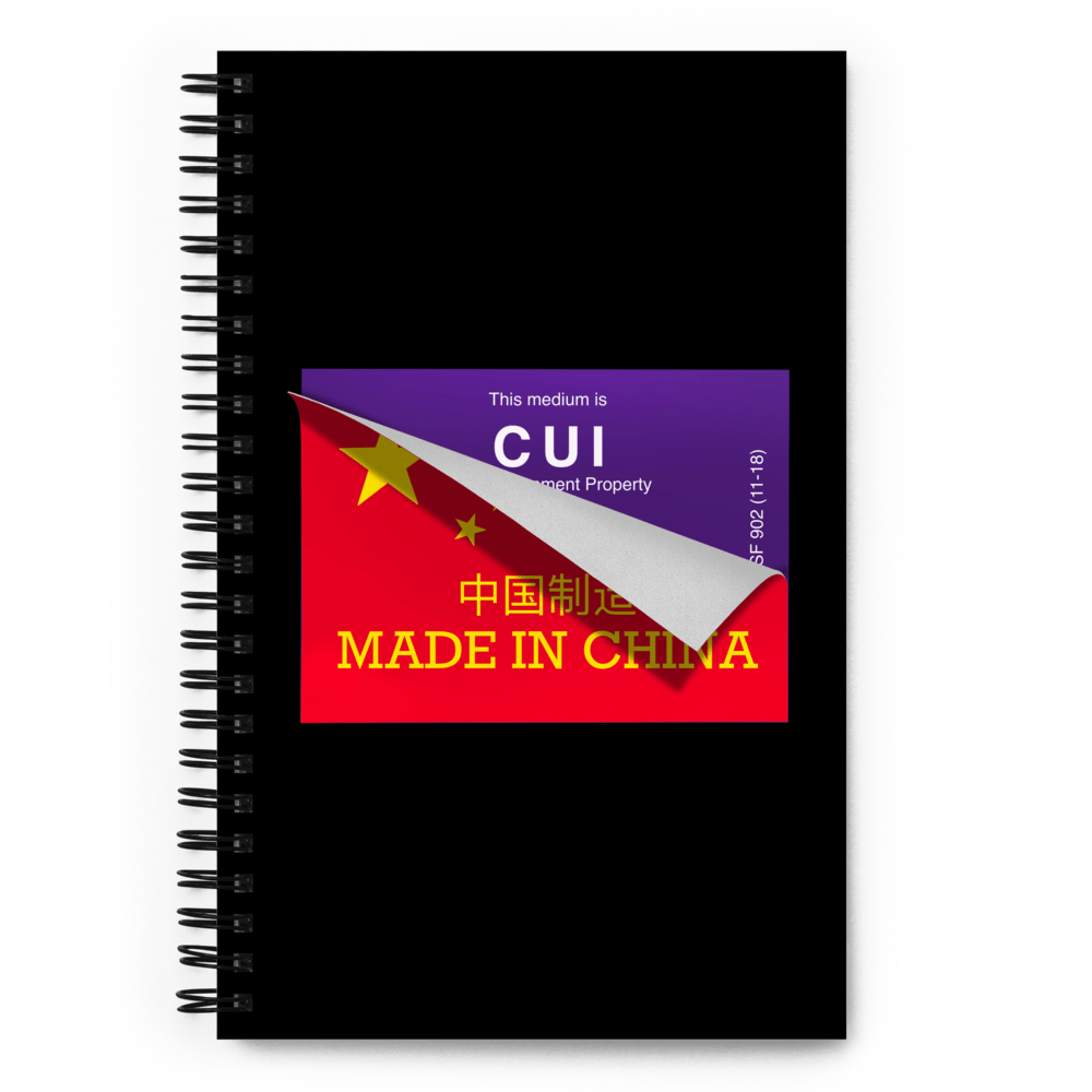 MADE IN CHINA Spiral notebook