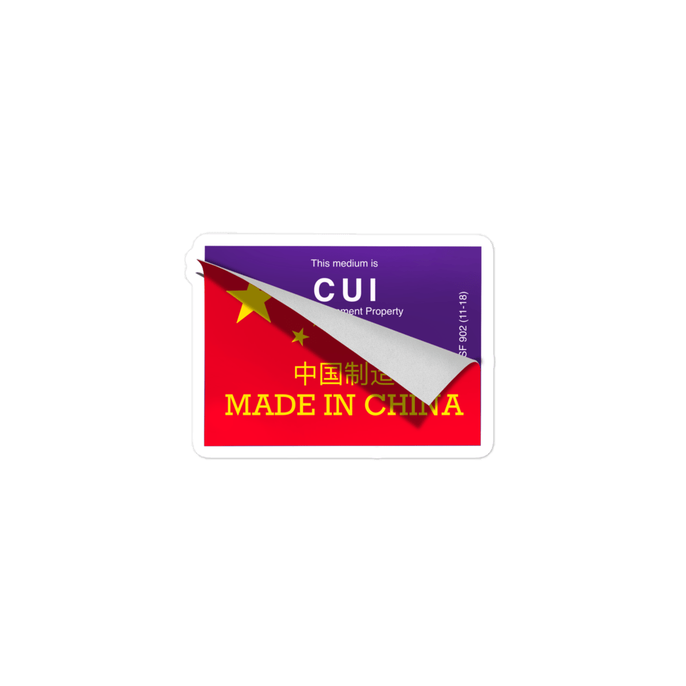 MADE IN CHINA Sticker