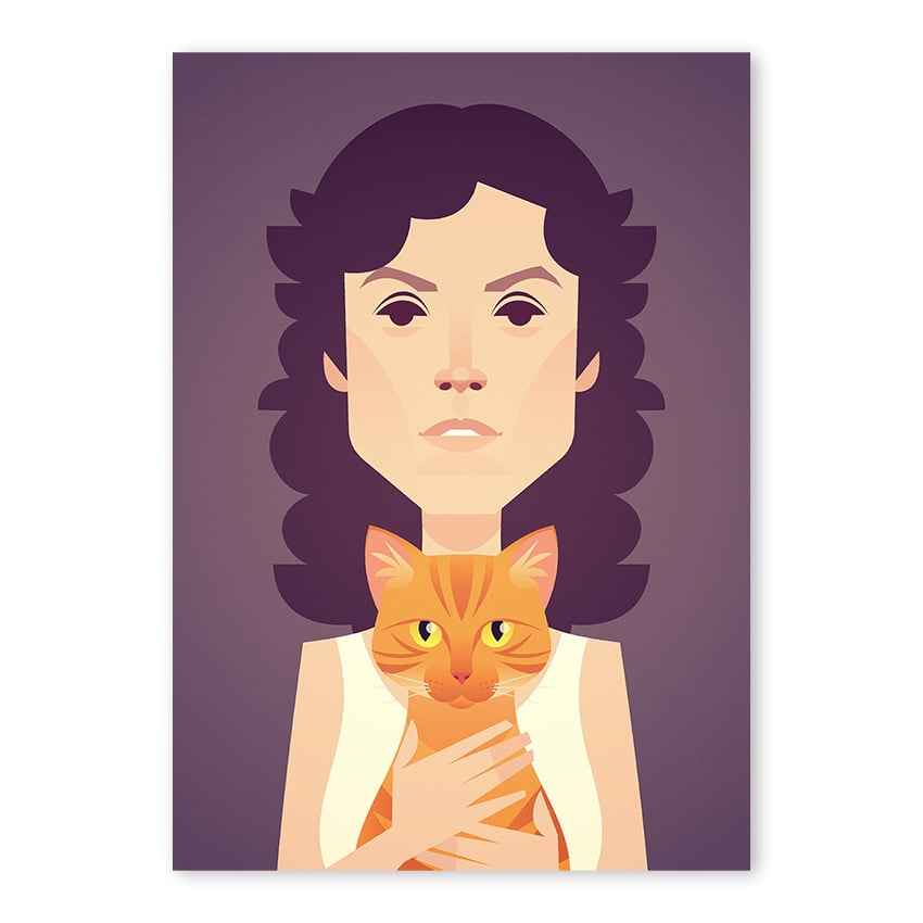 Sigourney and Cat