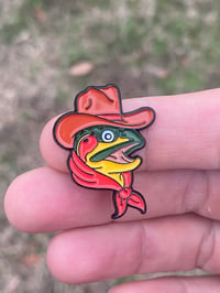 Image 2 of Western Trout Soft Enamel Pin