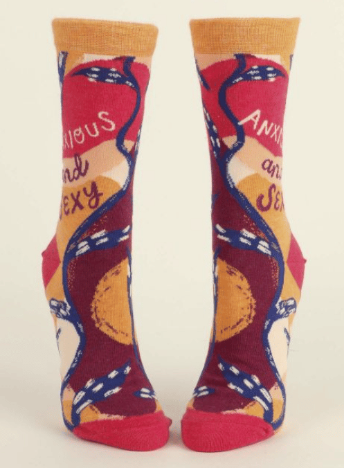 Image of Anxious and Sexy Crew Socks