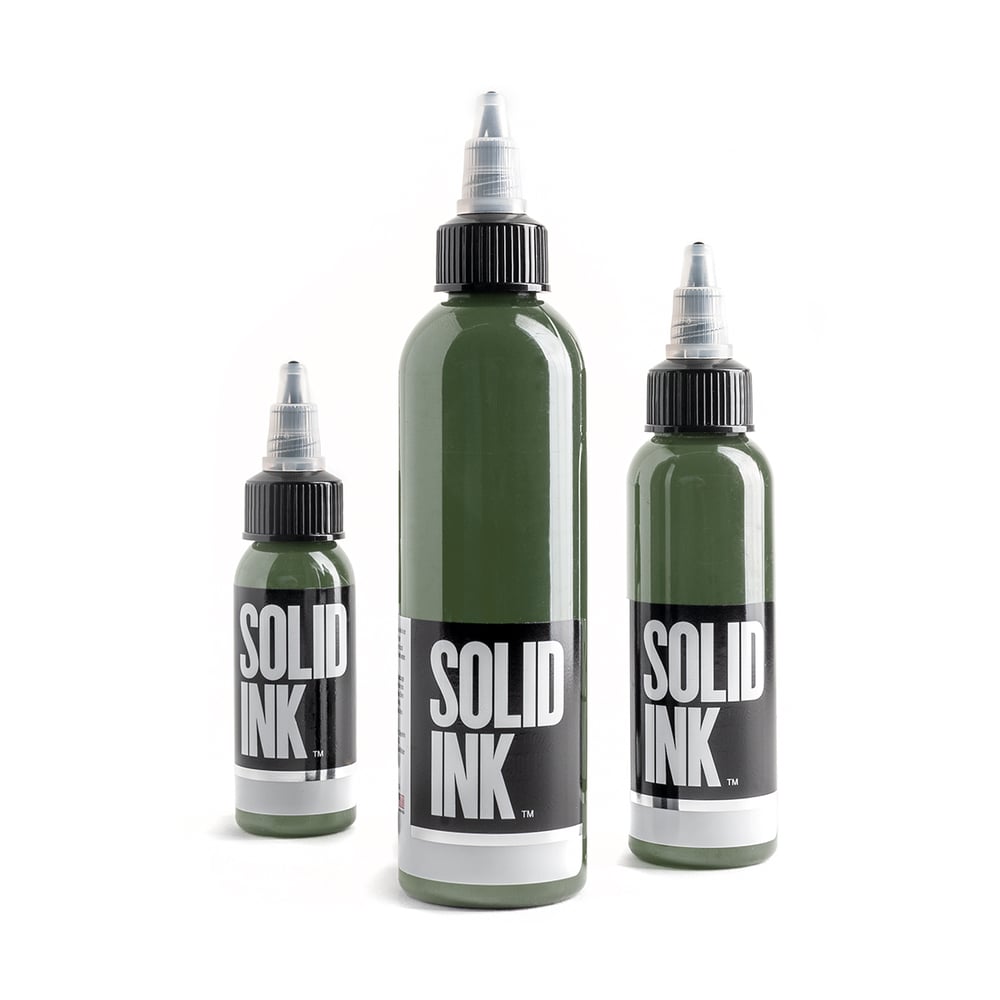 Image of OLIVE solid ink