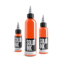 ORANGE  solid ink 