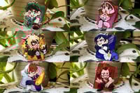 Image 1 of Class of Hero Stats Acrylic Charms 3"