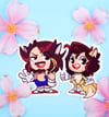 Sonic Grumps Vinyl Stickers