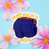 That's America's Ass Vinyl Sticker