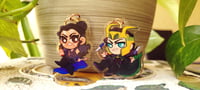 Image 1 of 2" Mischief and Warrior Acrylic Charms [Last Chance]