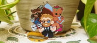 Image 3 of Superhero Acrylic Charms 2.5" [Last Chance]