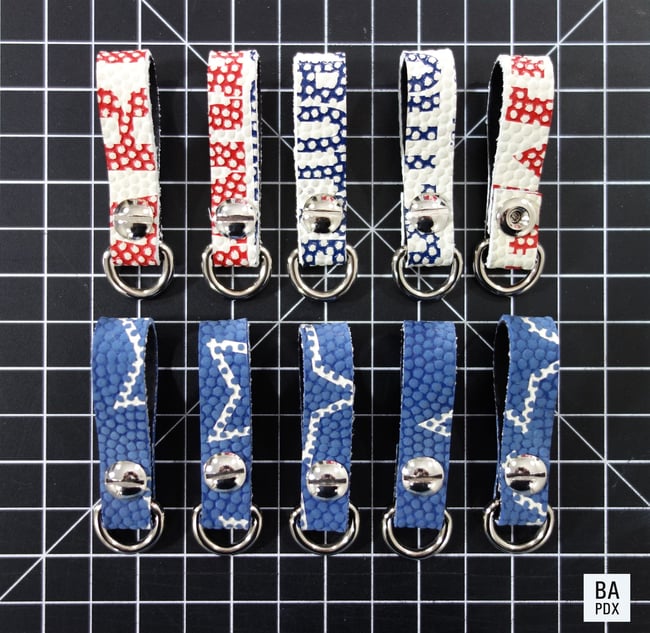 KEYFOB (HG WHITE/BLUE)