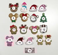 Image 2 of Christmas hair clips