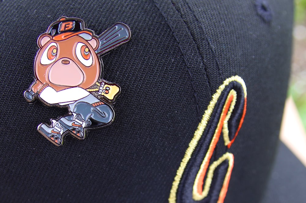 Image of Beary Pin - City Orange