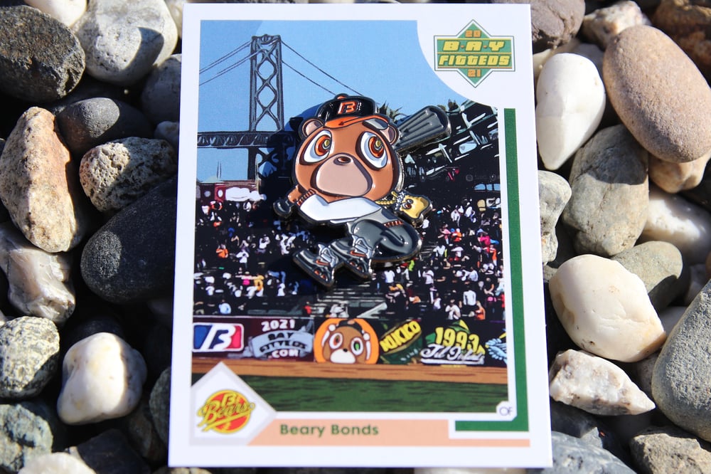 Image of Beary Pin - City Orange