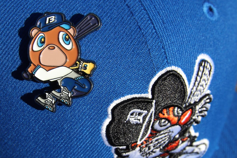 Image of Beary Pin - SoCal Blue