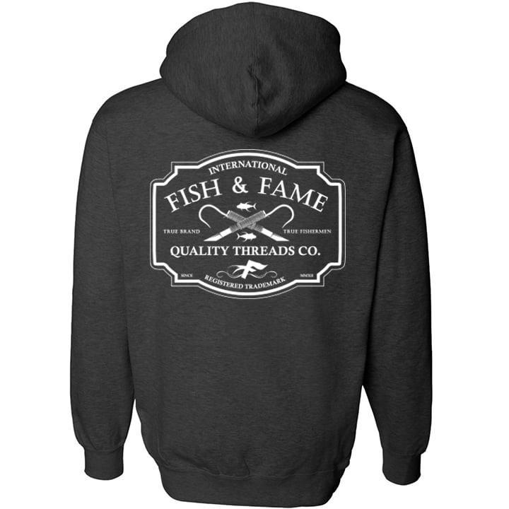 Image of INT'L Pullover (black heather)