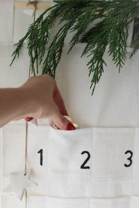 Image 3 of Linen Advent Calendar