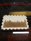 Birch laser cut box