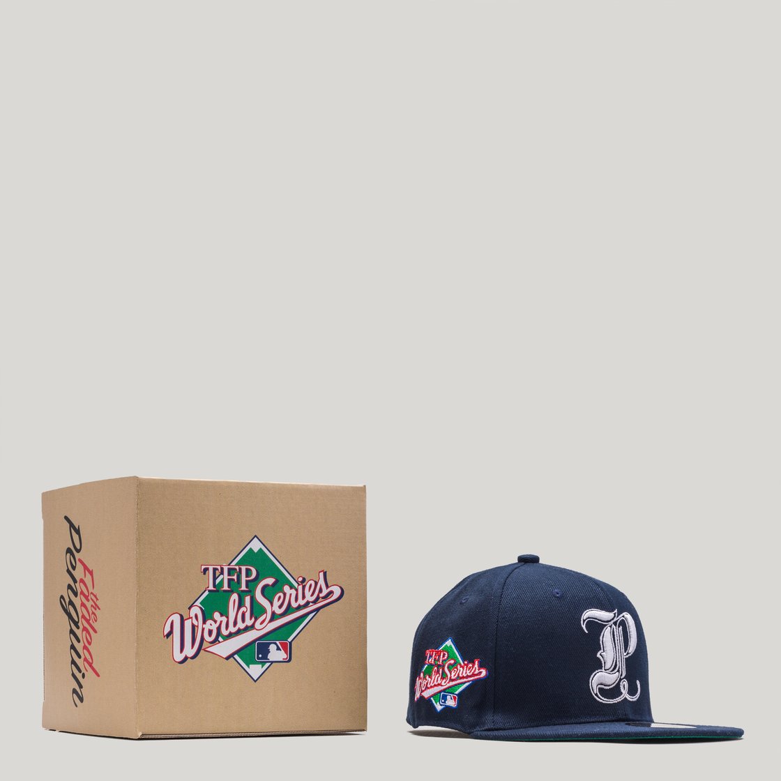 Image of theFADEDpenguin™ x New Era "World Series" Fitted (Navy)