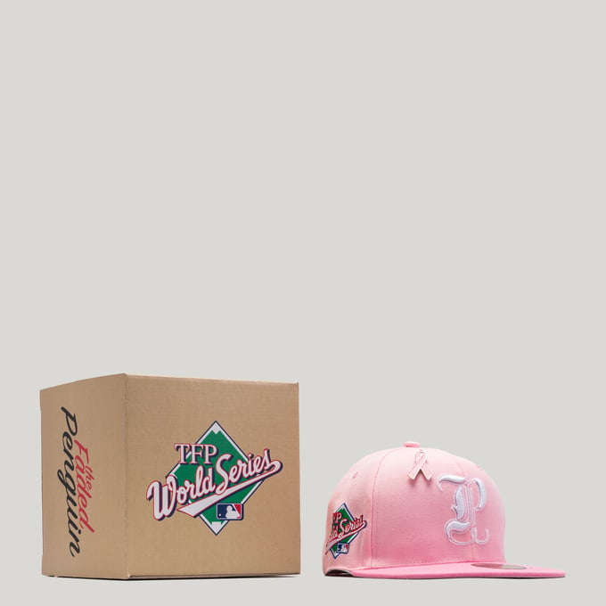 Image of theFADEDpenguin™ x New Era "World Series" Fitted (Pink)
