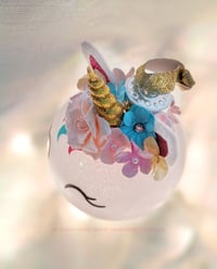 Image 2 of Unicornament ~3" with Optional Personalization (please read description carefully)