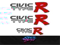 Image 2 of Civic Type R decal sticker set/ kit, EK9